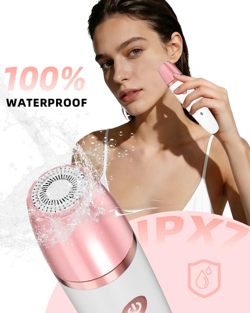 UFREE ماكينة حلاقة كهربائية للنساء لإزالة الشعر في المناطق الحساسة، ماكينة تشذيب البيكيني للوجه والجسم، جهاز حلاقة للاستخدام الرطب والجاف، ماكينة تشذيب الشعر، هدايا عيد ميلاد للنساء، ذهبية - Image 5